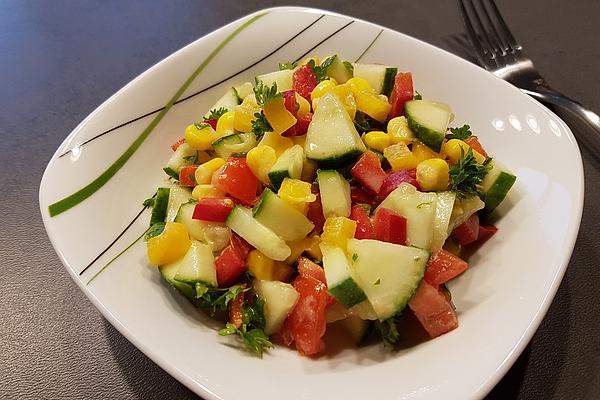 Colorful Salad À La Papa