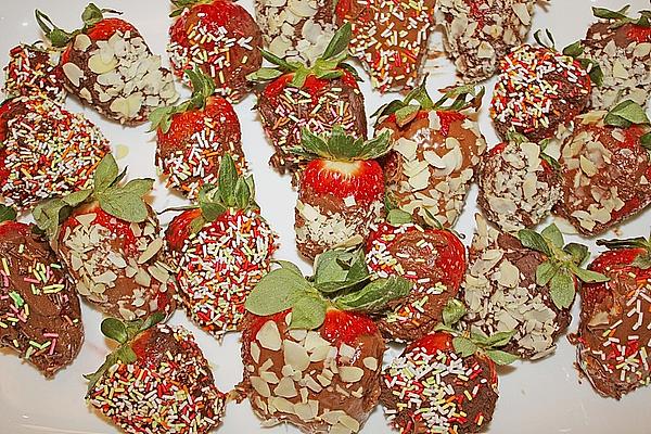 Colorful Strawberries