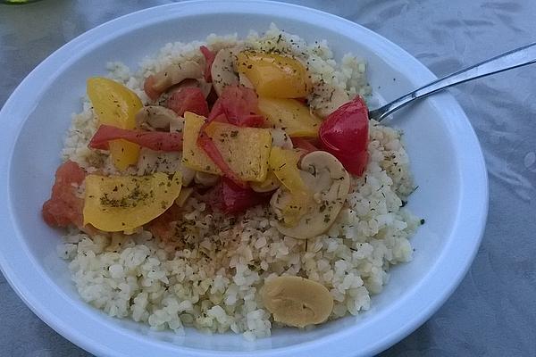 Colorful Veggie Couscous