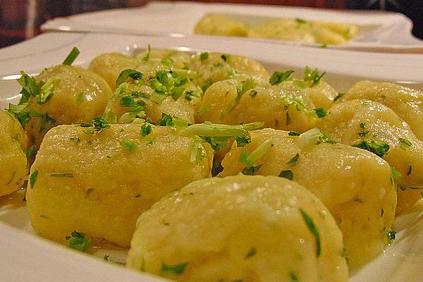 Coriander Garlic Gnocchi