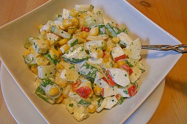 Corn – Apple – Cucumber – Salad