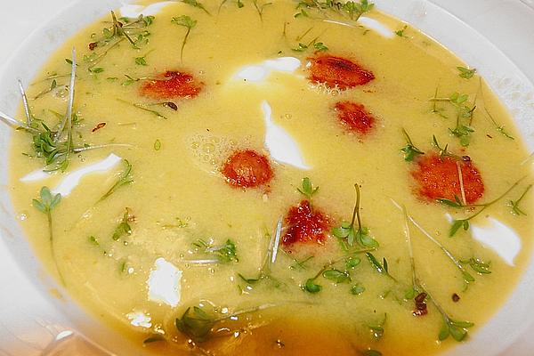 Corn Soup with Sausage