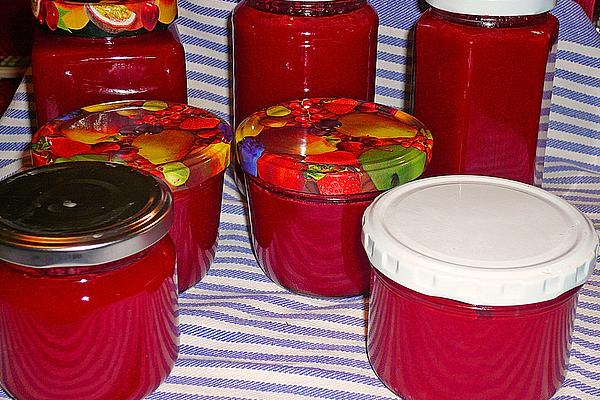 Cornelian Cherry Jam with White Chocolate and Whiskey