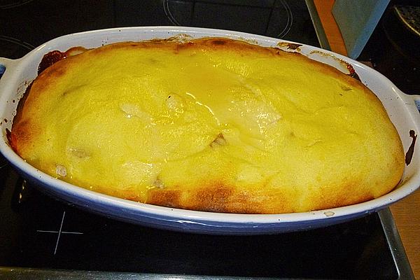 Cottage Cheese Casserole with Fruits