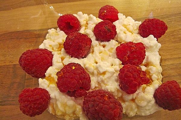 Cottage Cheese Raspberry Breakfast