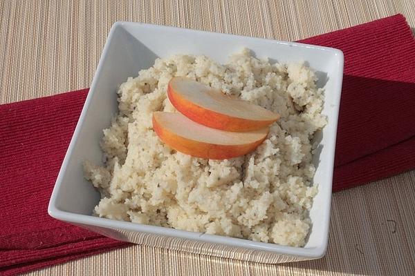 Couscous Chia Coconut Milk Porridge