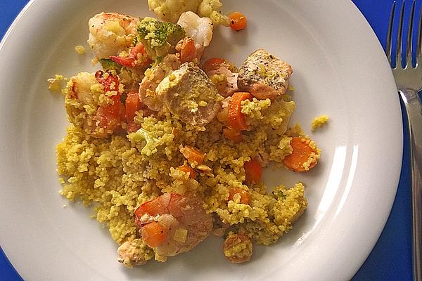 Couscous – Fish – Casserole