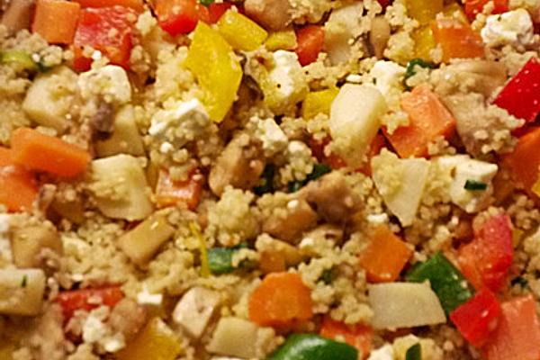Couscous Parsnip Salad À La Barbyer