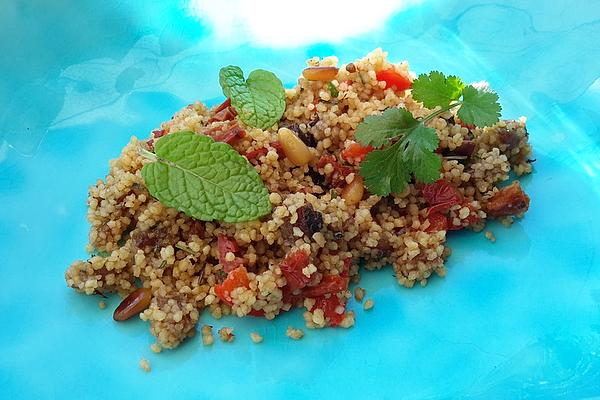 Couscous Salad with Argan Oil