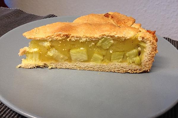 Covered Rhubarb Cake