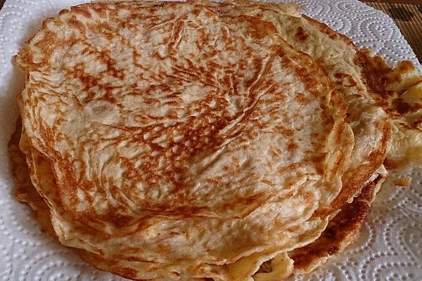 Cream Cheese Pancakes with Berry Yogurt