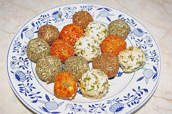 Cream Cheese – Pralines with Herbs