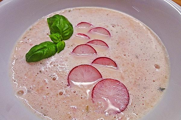 Cream Cheese – Radish – Soup