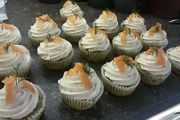 Cream Cheese Salmon Cupcakes