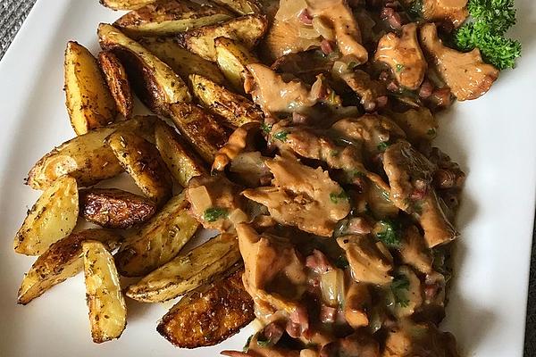 Creamed Chanterelles