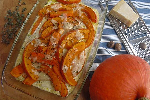 Creamy Baked Pumpkin
