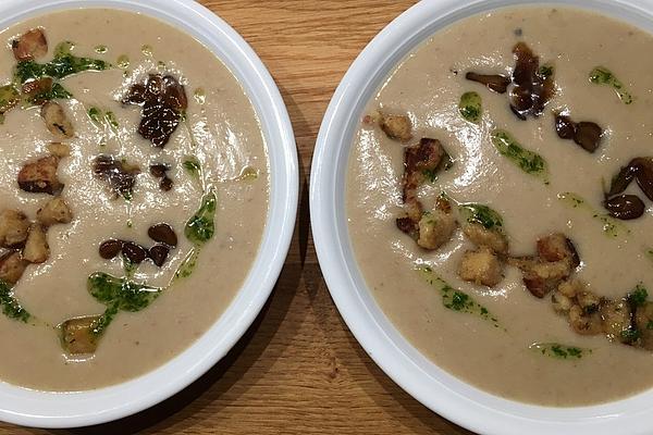 Creamy Chestnut and Potato Soup