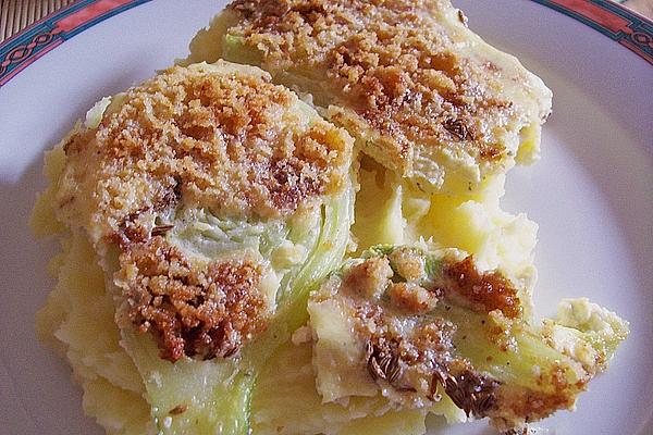 Creamy Gratinated Fennel Slices