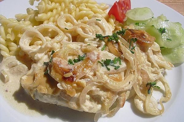 Creamy Turkey Schnitzel