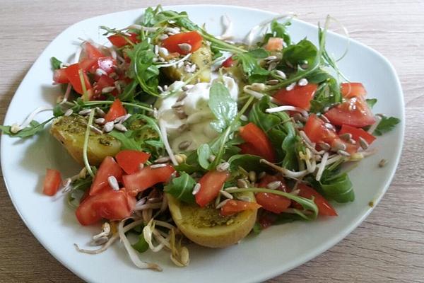 Creative Baked Potatoes with Sour Cream
