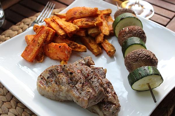 Crispy Baked Sweet Potatoes