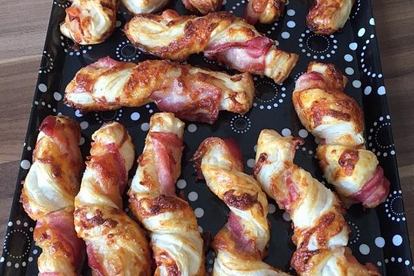 Crispy Sticks with Cheese and Bacon