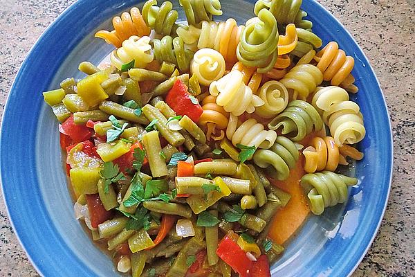 Crumbly Bean Vegetables with Paprika