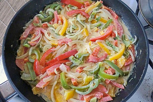 Crumbly Colorful Paprika Pan