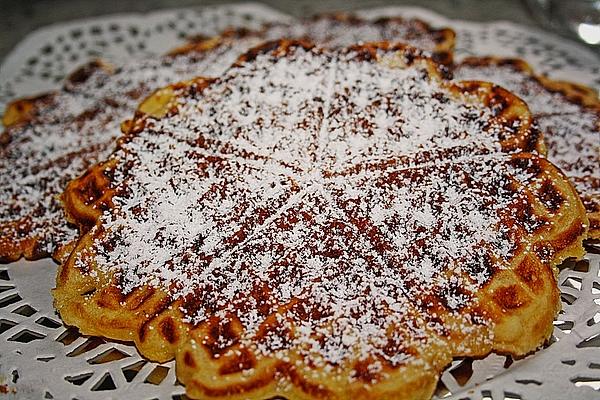 Crunchy Corn Flakes Waffles