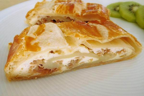 Curd Apple Strudel