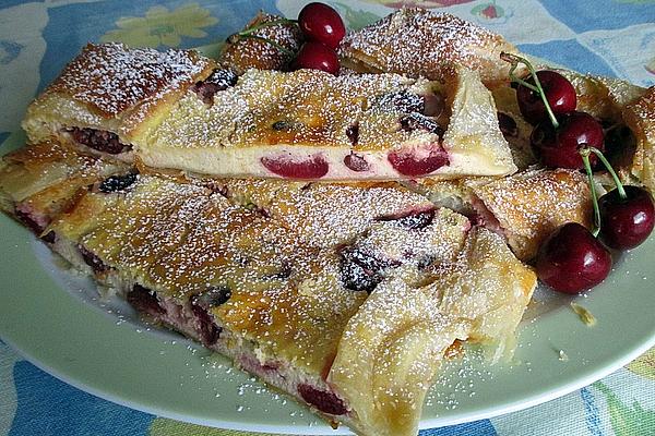 Curd Cherry Strudel