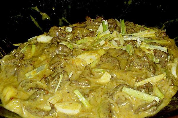 Curry – Beef with Glass Noodles