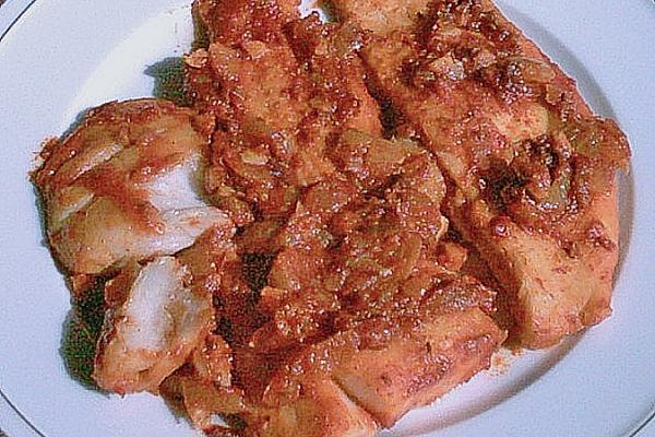 Curry – Fried Fish with Coriander