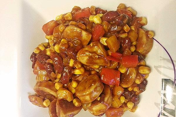 Currywurst – Salad