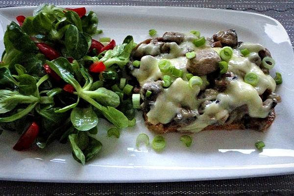 Cyberladys Mushroom Toast