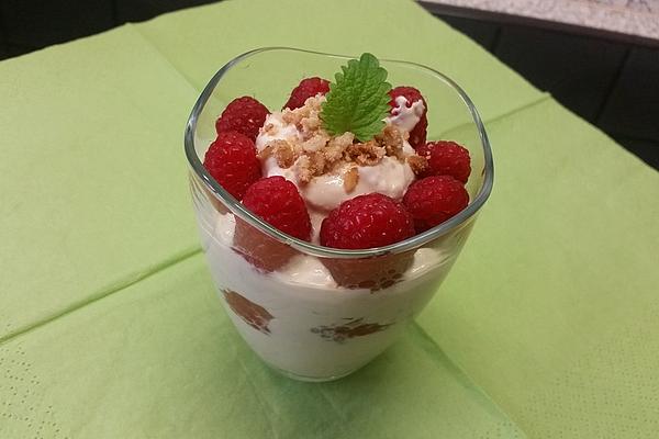 Cyberladys Raspberry Banana Dessert