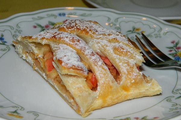 Danish Plait with Apple and Cinnamon Filling