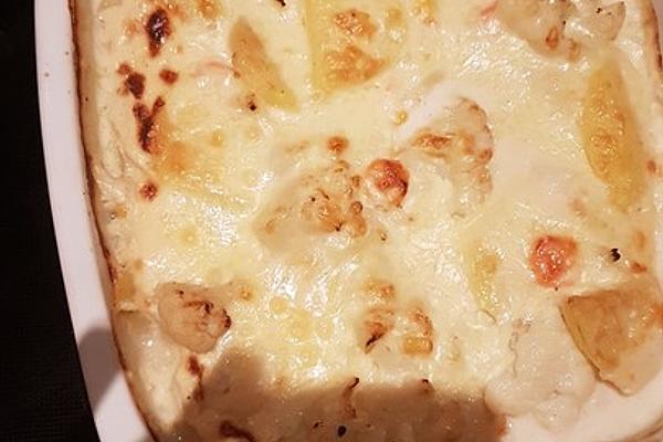 Danny`s Cauliflower and Potato Gratin