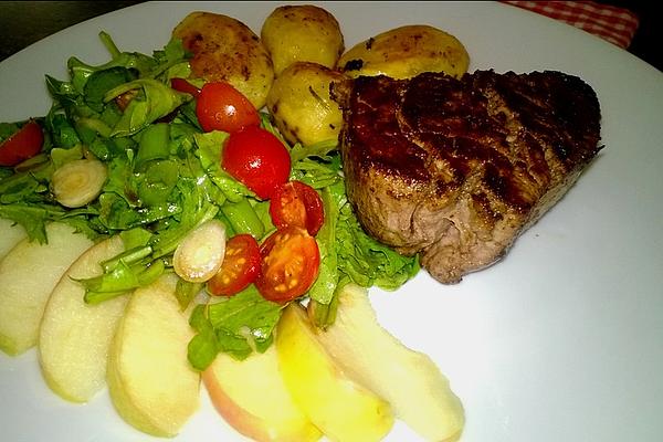 Delicious Fried Fillet Of Beef