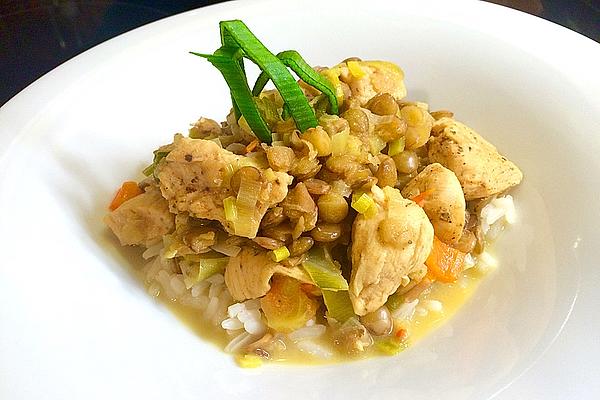 Delicious Lentils Pan