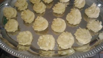 Pelmeni with Butter and Mustard