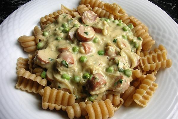 Dirk`s Sausage Mustard Goulash with Penne