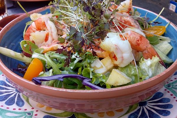 Dream Salad with Prawns