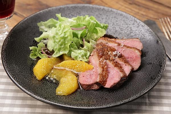 Duck Breast À L`Orange