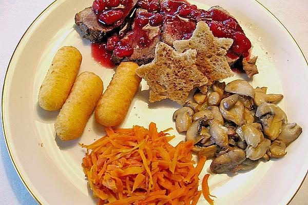 Duck Breast with Cranberry Sauce