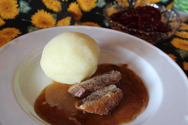 Duck Breast with Honey Balsamic Sauce
