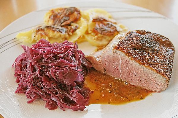 Duck Breast with Orange Sauce