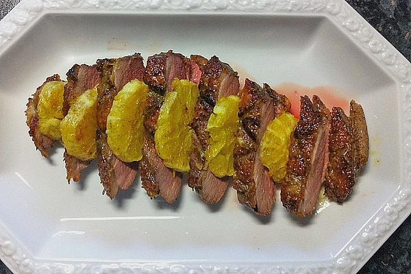 Duck in Orange Sauce