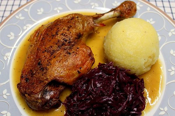 Duck Legs from Oven