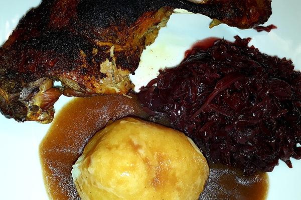 Duck Legs in Roasting Tube